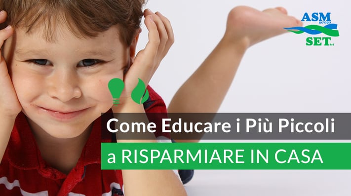 Come educare i piu piccoli a risparmiare in casa