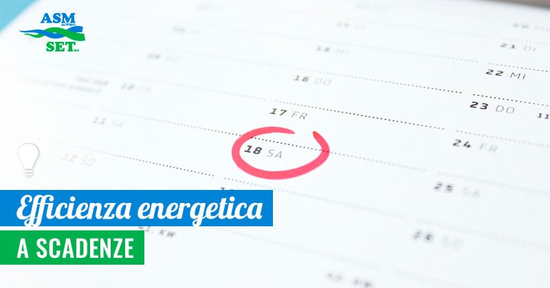 Il calendario dell’efficienza energetica domestica